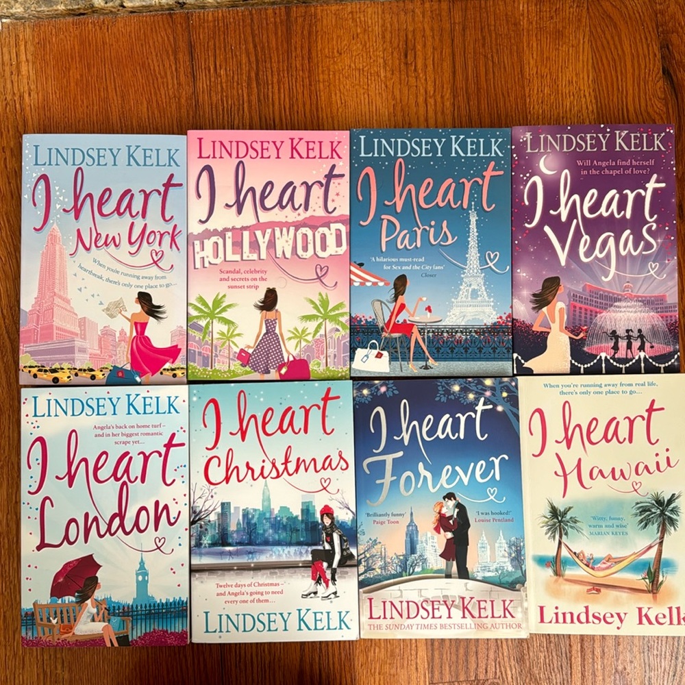 I Heart Series Books- used once excellent condition